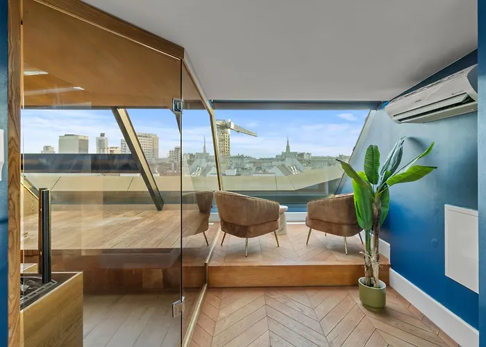 Διαμέρισμα Next To Augarten I Penthouse I Rooftop Terrace I