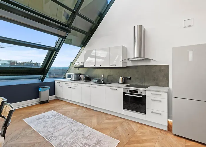Διαμέρισμα Next To Augarten I Penthouse I Rooftop Terrace I *