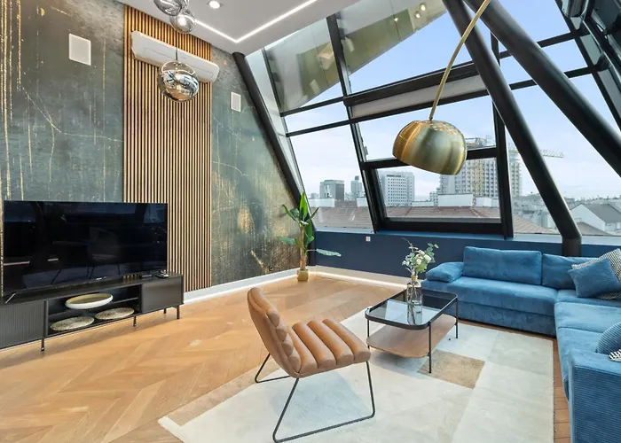 Διαμέρισμα Next To Augarten I Penthouse I Rooftop Terrace I