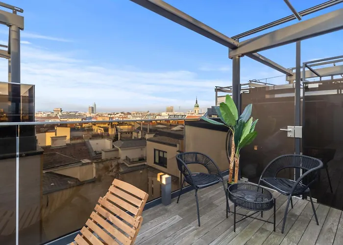 Διαμέρισμα Next To Augarten I Penthouse I Rooftop Terrace I Βιέννη