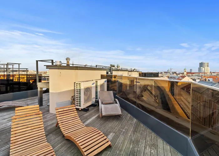 Διαμέρισμα Next To Augarten I Penthouse I Rooftop Terrace I