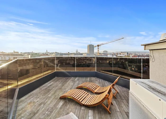 Διαμέρισμα Next To Augarten I Penthouse I Rooftop Terrace I Βιέννη